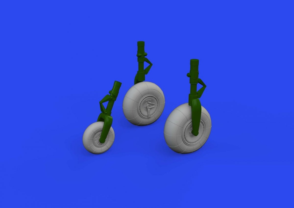 Eduard 648879 Do 335A wheels TAMIYA 1/48 – imagen 3