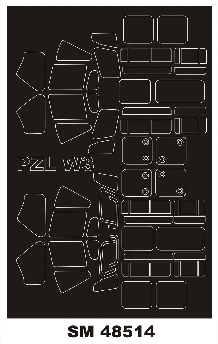 Montex SM48514 PZL W-3 SOKOL RÉPONSE 1/48