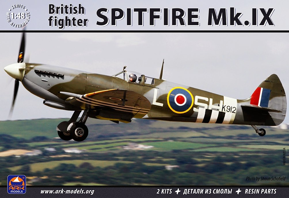 Ark Models 48008 Supermarine "Spitfire" Mk.IX British fighter 1/48