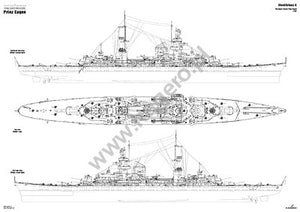 Kagero 7086 The German Heavy Cruiser Prinz Eugen EN/PL – imagen 4