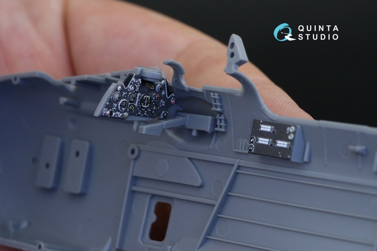 Quinta Studio QD48255 Swordfish Mk.I 3D-Printed &amp;amp; coloured Interior on decal paper ( Tamiya ) 1/48 – Bild 3
