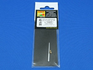 Aber 72L-21 Lufa 8,8cm KwK36 L/56 do późnego czołgu Tiger I / German tank barrel 8,8cm KwK 36 L/56 for (Late model) Tiger I 1/72 – imagen 5