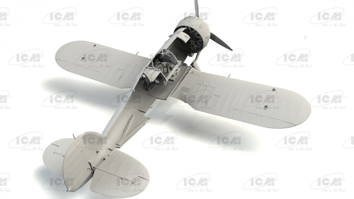 ICM 32045 Gloster Sea Gladiator Mk.II With Royal Navy pilots 1/32 – imagen 9