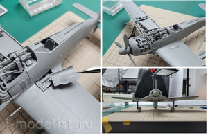 Border Model BF-003 Focke-Wulf Fw 190A-6 w/Wgr. 21 &amp;amp; Full engine and weapons interior 1/35 – immagine 3