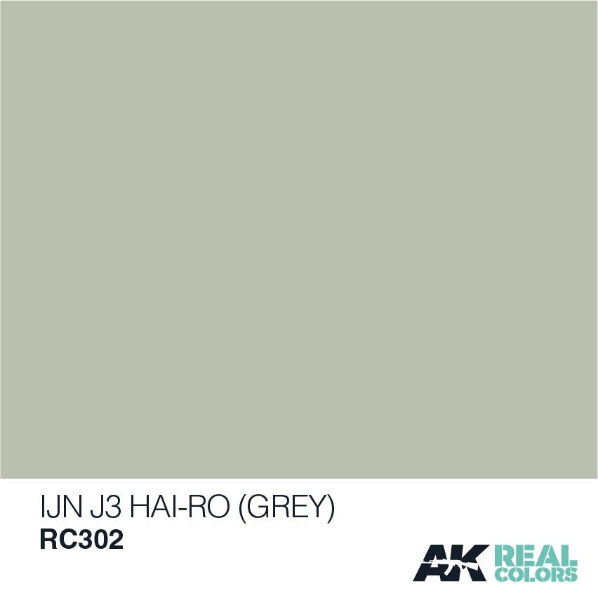 AK Interactive RC302 IJN J3 HAI-IRO (GREY) 10ML – zdjęcie 2