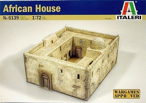 Italeri 6139 Maison africaine 1/72 