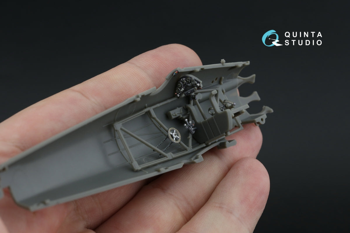 Quinta Studio QD48502 Bristol Bulldog Mk.II 3D-Printed coloured Interior on decal paper (Airfix) 1/48 – imagen 11