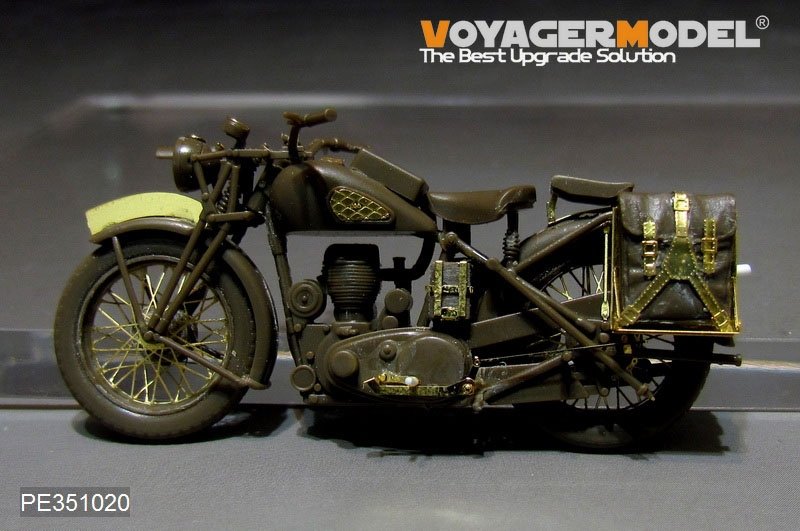 Voyager Model PE351020 WWII British B.S.A M20 Military Motorcycle upgrade set For TAMIYA 35316 1/35 – imagen 3