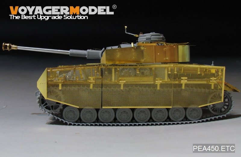 Voyager Model PEA450 WWII German Pz.Kpfw.IV Ausf.J &amp;quot;Thoma shields&amp;quot; wire mesh schürzen (Last Production) (FOR Boder 35008) 1/35 – imagen 8