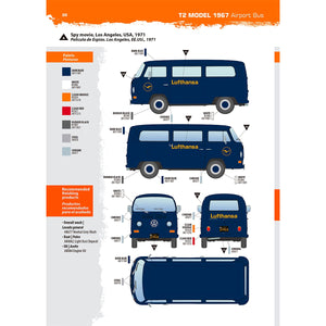 AK Interactive AK35033 T2 MODEL 1967 AIRPORT BUS 1/35 – imagen 19