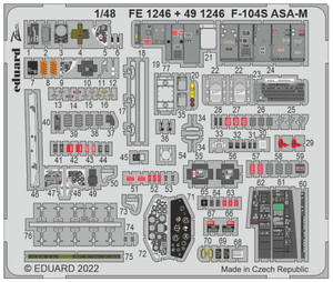 Eduard 491246 F-104S ASA-M KINETIC 1/48 – imagen 2
