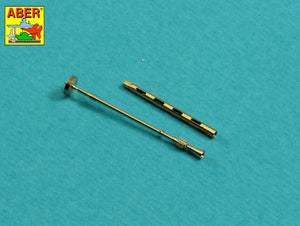 Aber A32019 Set of 2 barrels for British Browning .303 aircraft machine guns with flash hiders 1/32 – zdjęcie 6