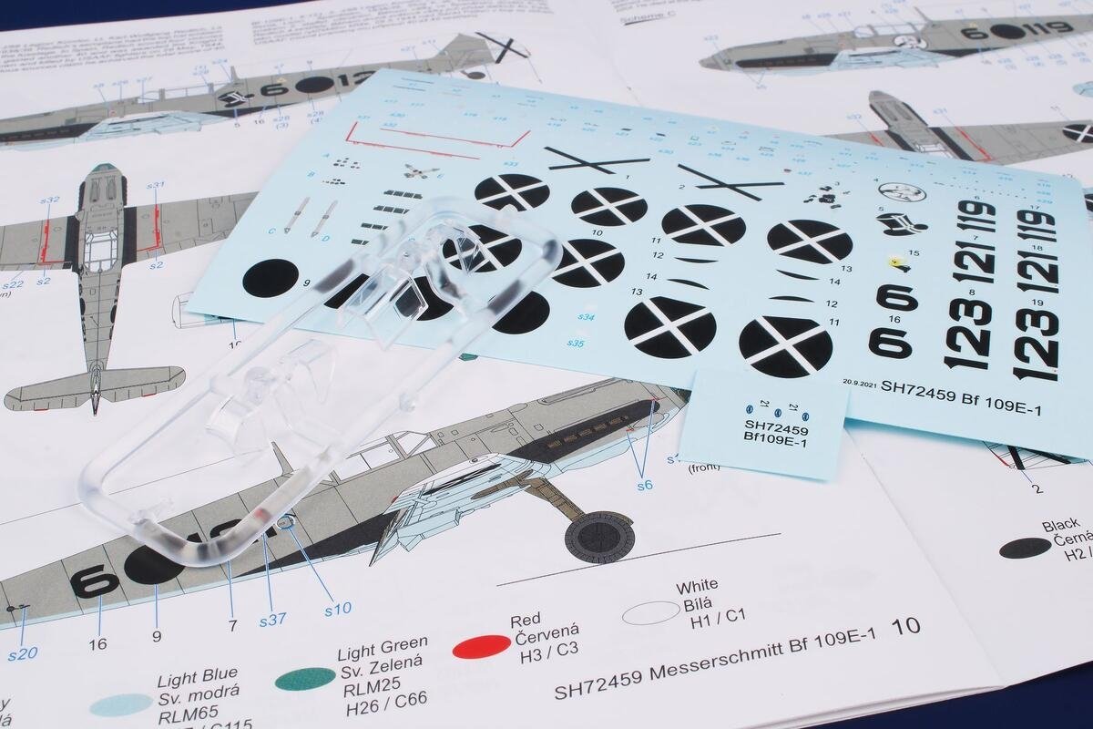 Special Hobby 72459 Messerschmitt Bf 109E-1 ‘J/88 Legion Condor’ 1/72 – imagen 10