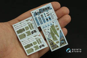 Quinta Studio QD48018 Su-34 3D-Printed coloured Interior on decal paper (KittyHawk) 1/48 – Bild 5