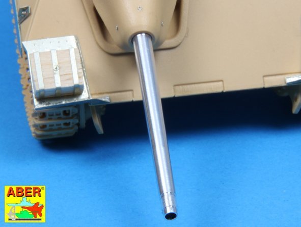 Aber 35L-121 German early 75 mm Pak39 L/48 barrel for Hetzer without muzzle brake Tamiya 1/35 – zdjęcie 6
