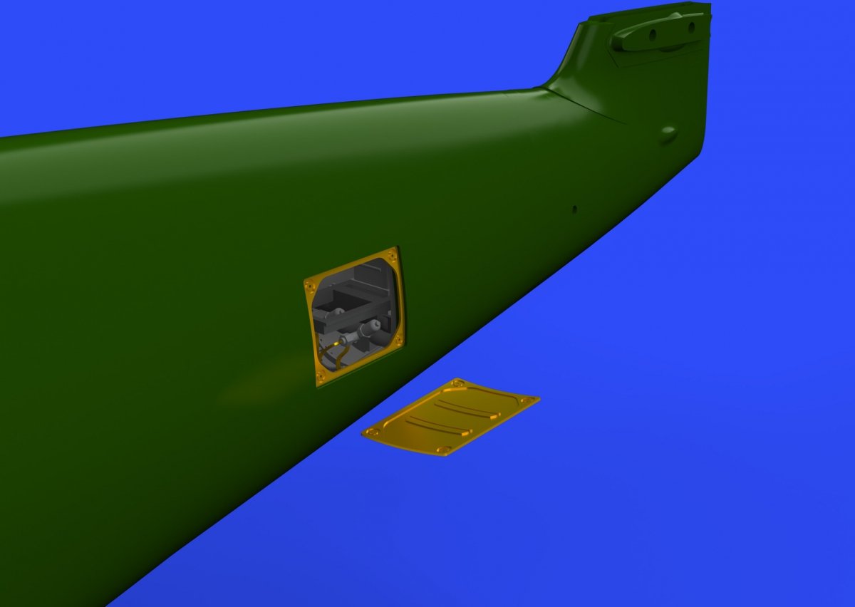 Eduard 648257 Bf 109G-2/4 compartiment radio EDUARD 1/48