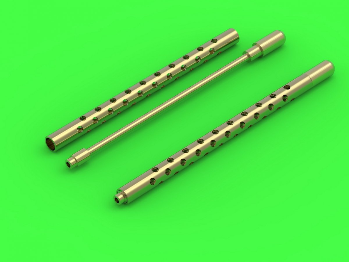 Master AM-48-138 Boeing B-17 Flying Fortress Machine gun barrels set 1/48 – immagine 3