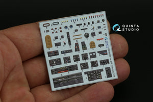 Quinta Studio QD48229 He 219 3D-Printed &amp;amp; coloured Interior on decal paper (Tamiya) 1/48 – imagen 10