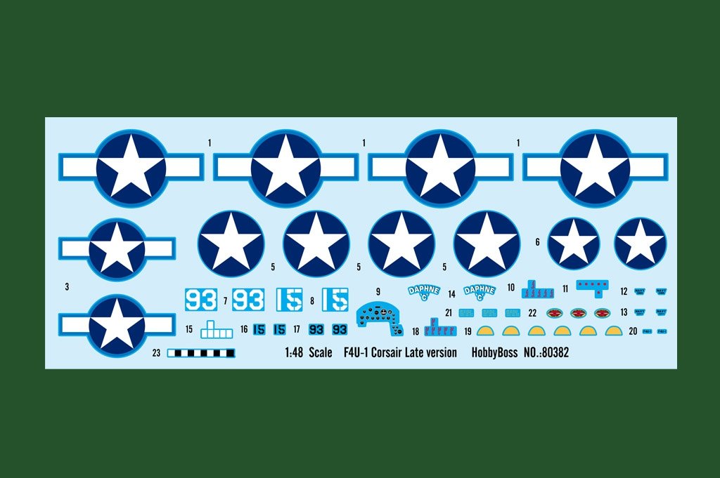 Hobby Boss 80382 F4U-1 Corsair Late version 1/48 – imagen 3