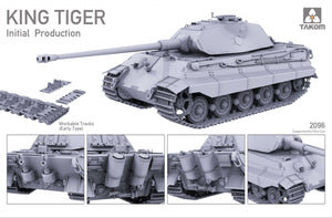 Takom 2096 King Tiger Inital production 1/35 – imagen 2
