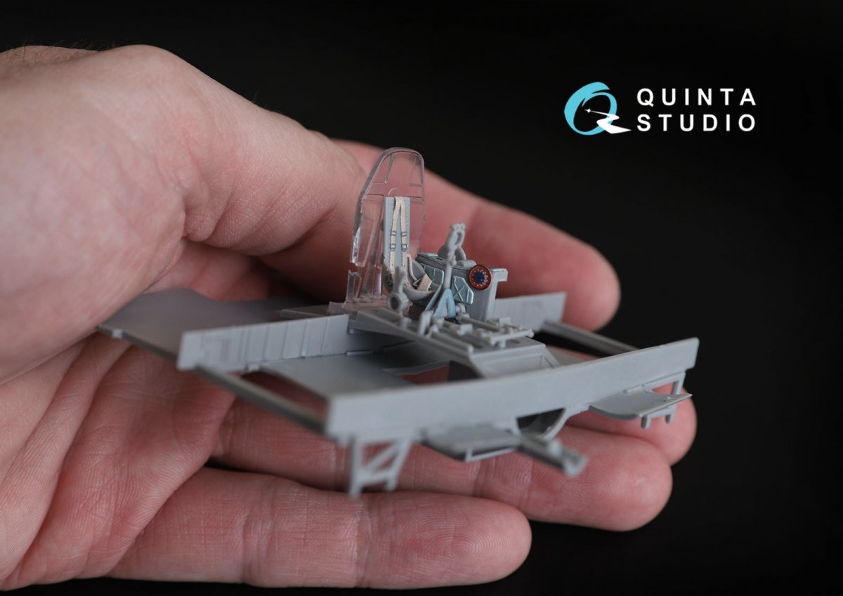 Quinta Studio QD48010 IL-2 3D-Printed &amp;amp; coloured Interior on decal paper (for Accurate/Italery/Academy/Eduard kits) 1/48 – immagine 7