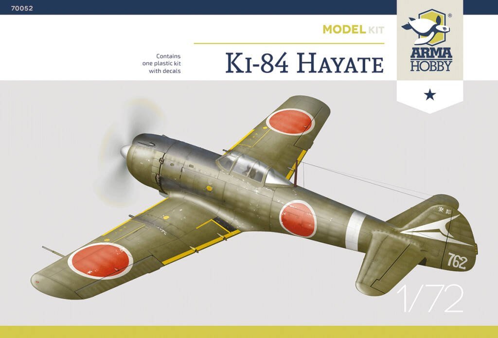 Arma Hobby 70052 Nakajima Ki-84 Hayate Model Kit 1/72 – imagen 7