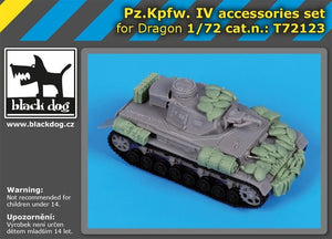 Black Dog T72123 Pz.Kpfw IV accessories set for Dragon 1/72 – Bild 6