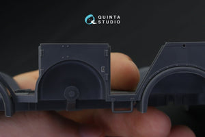 Quinta Studio QD35027 Horch 4X4 type 1a 3D-Printed &amp;amp; coloured Interior on decal paper (for Tamiya kit) 1/35 – imagen 6