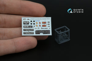 Quinta Studio QD+48568 URAL 4320 3D-Printed &amp;amp; colored Interior on decal paper (KittyHawk/Zimi model) (with 3D-printed resin parts) 1/48 – image 2