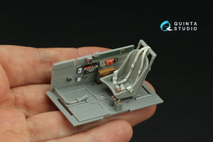 Quinta Studio QD32198 P-47D Thunderbolt Bubbletop Late 3D-Printed coloured Interior on decal paper (Hasegawa) 1/32 – imagen 6