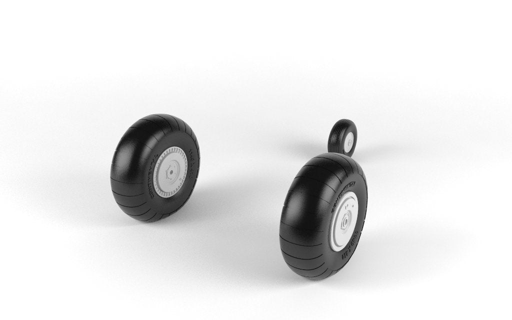Armory Models AW48203 Junkers Ju 188 wheels w/ weighted tires 1/48 – zdjęcie 3