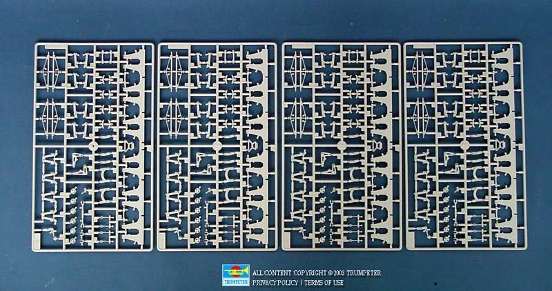 Trumpeter 00207 Canon allemand 280 mm K5(E)leopold (1/35) – image 8