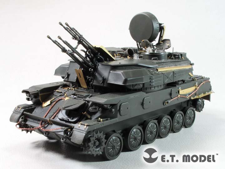 E.T. Model E35-252 Russian ZSU-23-4 Shilka Self-Propelled Anti-Aircraft Gun (For MENG TS-023) 1/35 – imagen 2