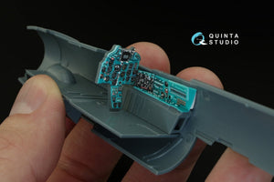 Quinta Studio QD48077 MiG-21PFM 3D-Printed &amp;amp; coloured Interior on decal paper (for Eduard kit) 1/48 – imagen 8