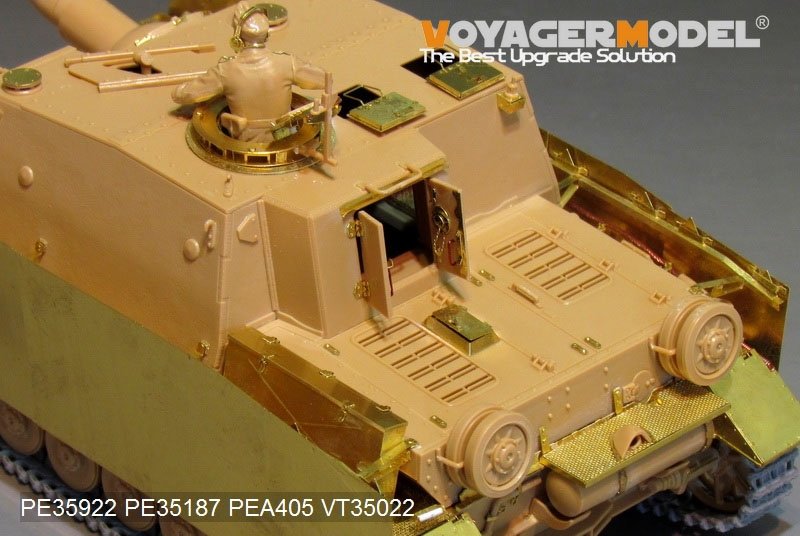 Maquette Voyager PE35922 Sturmpanzer IV Brummbar allemand de la Seconde Guerre mondiale, version de base, pour Tamiya 35353, échelle 1/35  – image 5