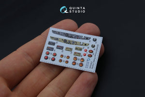 Intérieur imprimé en 3D et coloré sur papier décalcomanie Quinta Studio QD35025 Krupp Protze (pour maquette Tamiya) 1/35 – image 2