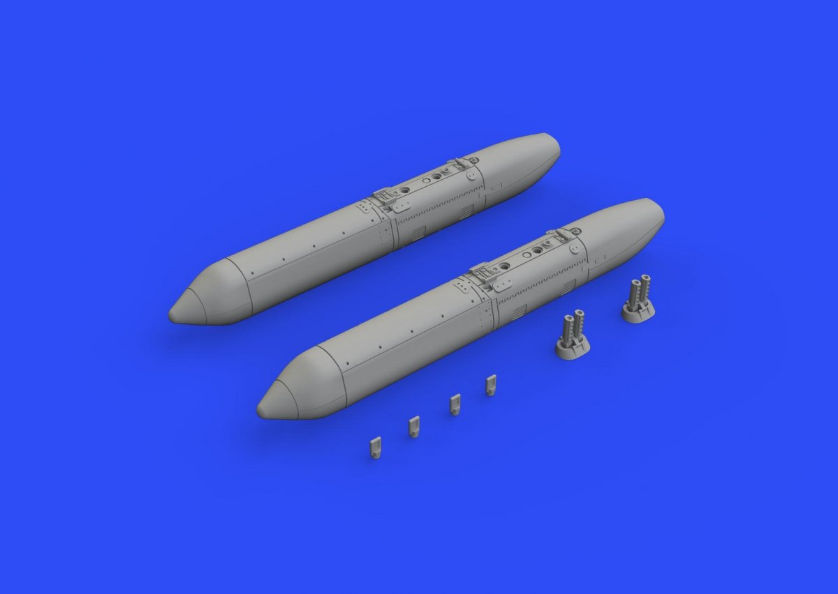 Eduard 648497 UPK-23-250 gun pods 1/48 – imagen 3