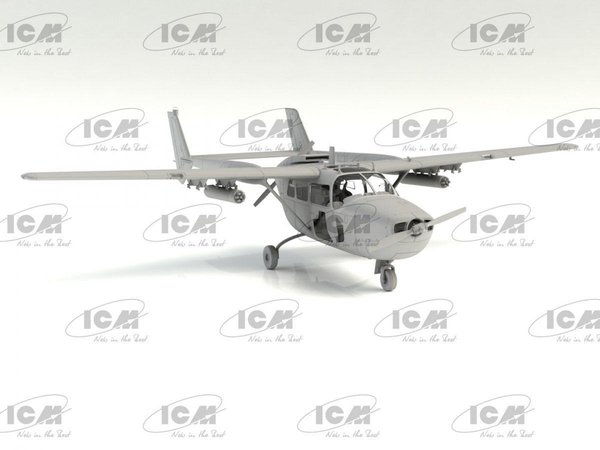 ICM 48292 O-2A (late production) USAF Observation Aircraft 1/48 – immagine 6