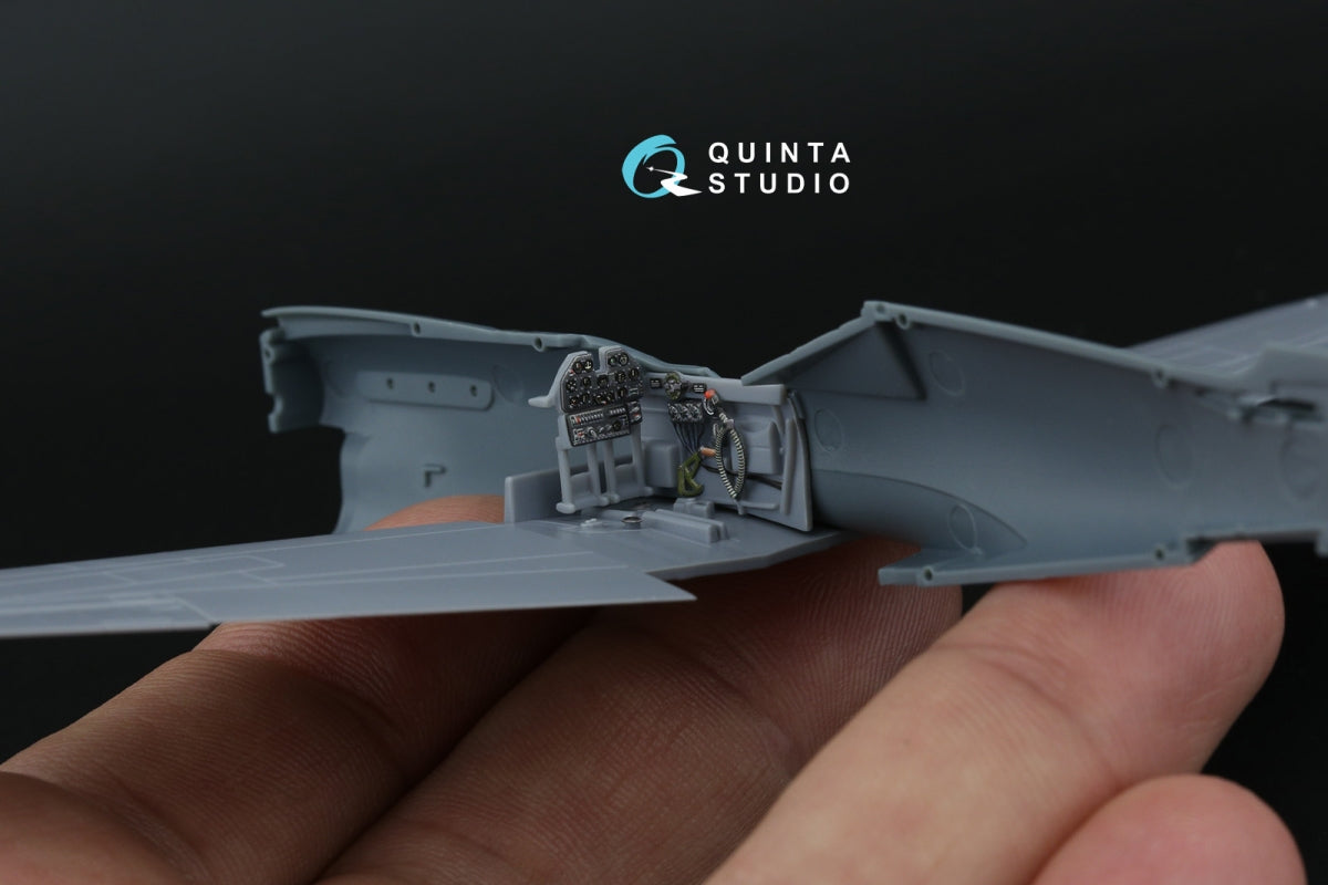 Quinta Studio QD72216 P-40N Warhawk 3D-Printed &amp;amp; coloured Interior on decal paper (Special Hobby) 1/72 – imagen 6