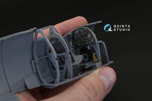 Quinta Studio QD32019 Spitfire Mk.VIII 3D-Printed &amp;amp; coloured Interior on decal paper (for Tamiya kit) 1/32 – immagine 6