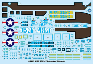 Trumpeter 05113 ACH-47A Armored Chinook 1/35 – imagen 4