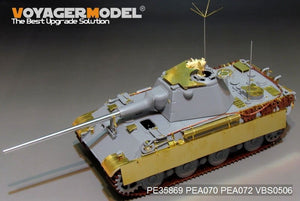 Voyager Model PE35869 WWII German Panther II tank basic for AMUSING HOBBY 1/35 – Bild 2
