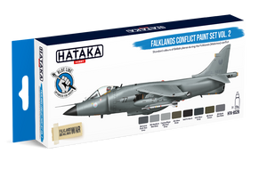 Hataka Hobby HTK-BS28 Falklands Conflict Vol. 2 Paint Set (8x17ml) – imagen 2