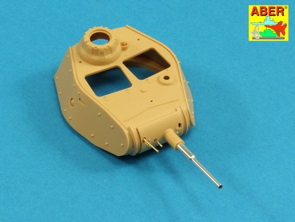 Aber 35L-212 Jeu de canons pour char soviétique T-50 45 mm 20K x 1 pièce ; 7,62 mm DT x 2 pièces (1/35) – image 6