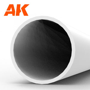 AK Interactive AK6546 HOLLOW TUBE 6.00 DIAMETER X 350MM – STYRENE HOLLOW TUBE – (3 UNITS) – imagen 2