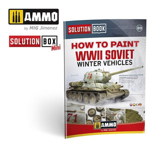 AMMO de Mig Jimenez 7903 SOLUTION BOX MINI (20) - Comment peindre des véhicules soviétiques d&amp;#39;hiver de la Seconde Guerre mondiale – image 3