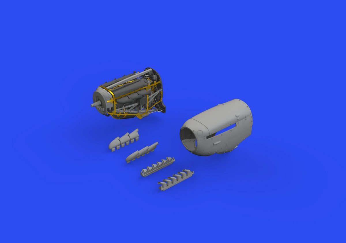 Eduard 648640 Spitfire Mk.V engine EDUARD 1/48 – imagen 3