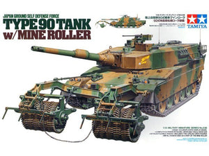 Tamiya 35236 JGSDF Type 90 Tank w/ Mine Roller 1/35