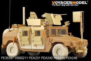Voyager Model PEA246 Modern HUMVEE family bullet-proof door (For TAMIYA/BRONCO) 1/35 – imagen 8