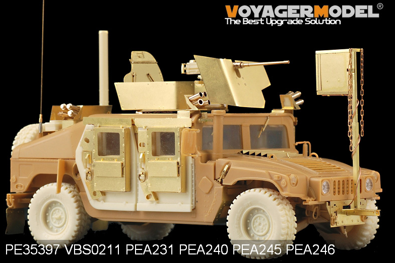 Voyager Model PEA246 Modern HUMVEE family bullet-proof door (For TAMIYA/BRONCO) 1/35 – imagen 8
